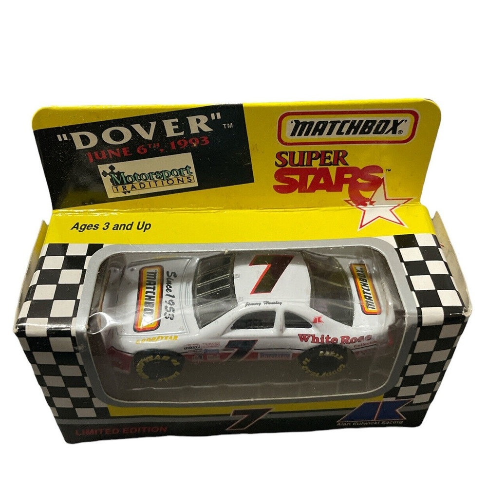 Jimmy Hensley Alan Kulwicki Racing Matchbox Super Stars‎ 1993 Dover #7
